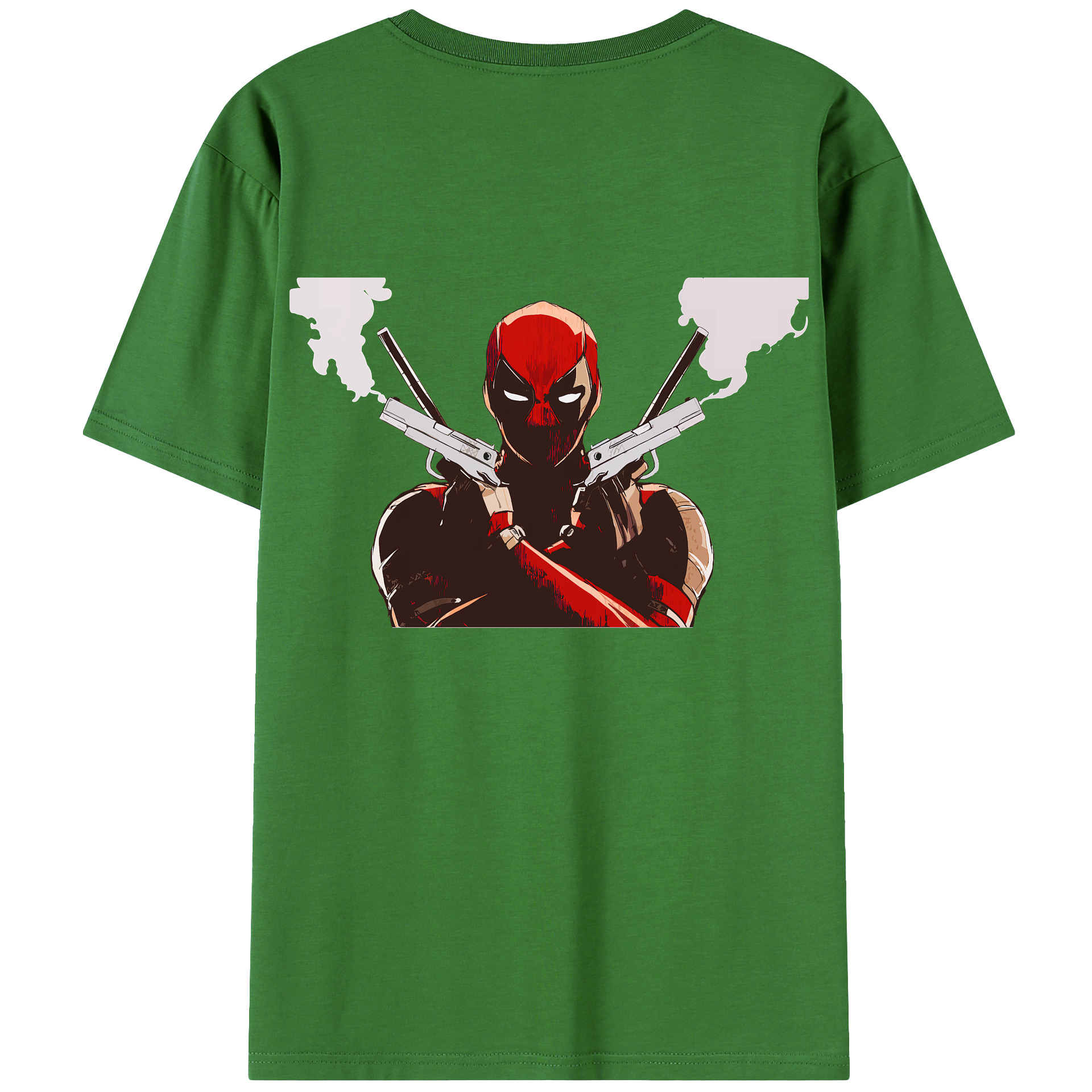 （画像用） Deadpool デッドプール レディース半袖Tシャツ(バックプリント)